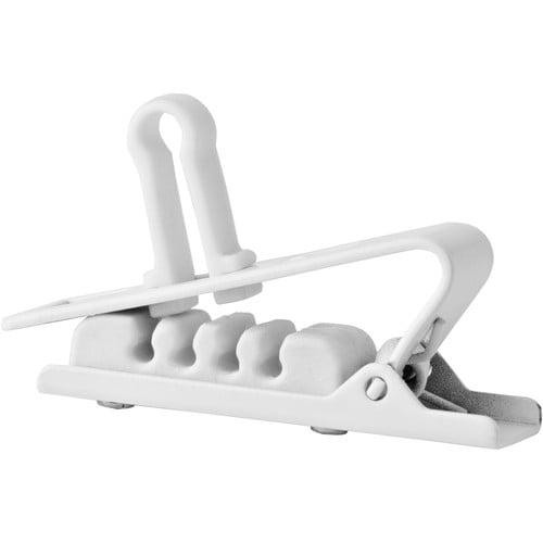 AKG H2 Croco Clip 5 Pack for MicroLite Microphones White AKG H2 Croco Clip 5 Pack for MicroLite Microphones White