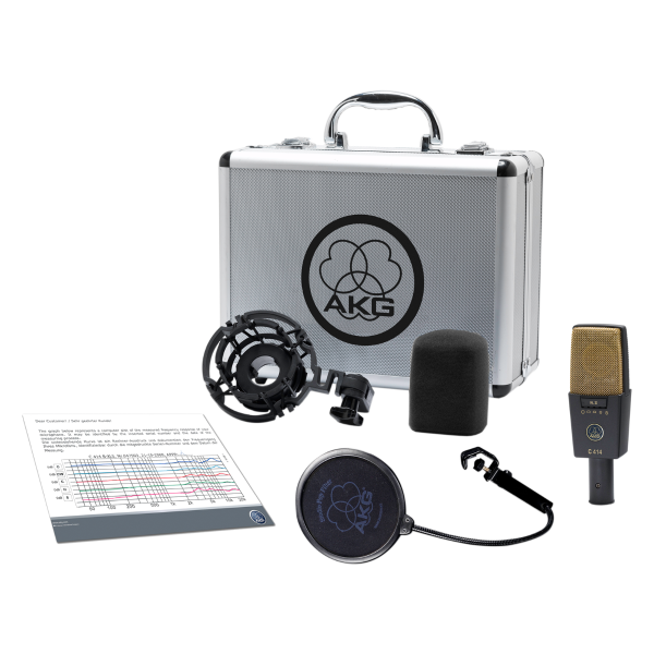 AKG C414 XLII Multi Pattern Large Diaphragm Condenser Microphone AKG C414 XLII Multi Pattern Large Diaphragm Condenser Microphone