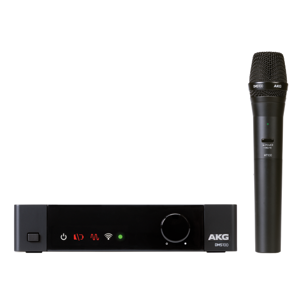 AKG DMS100M 2.4 GHz Digital Handheld Wireless Microphone System AKG DMS100M 2.4 GHz Digital Handheld Wireless Microphone System