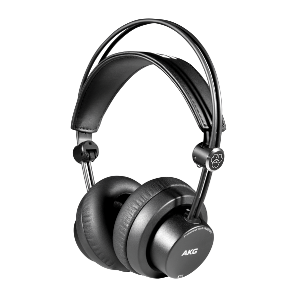 AKG K175 On Ear Closed Back Lightweight Foldable Studio Headphones AKG K175 On Ear Closed Back Lightweight Foldable Studio Headphones