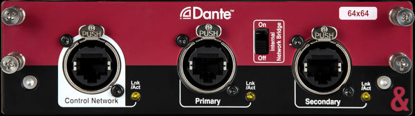 Allen & Heath 64x64 Directional Audio dLive System Dante Card Allen & Heath 64x64 Directional Audio dLive System Dante Card