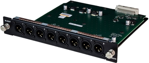 Allen & Heath 8 balanced Line XLR Outputs Module Allen & Heath 8 balanced Line XLR Outputs Module