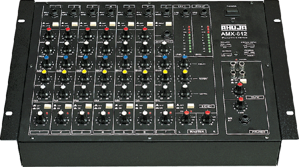Ahuja AMX812 Echo Reverb Effects Audio Mixer Ahuja AMX812 Echo Reverb Effects Audio Mixer
