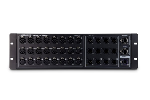 Allen & Heath AR2412 24 Mic/Line, 12 XLR Out Qu & GLD Mixers AudioRack Allen & Heath AR2412 24 Mic/Line, 12 XLR Out Qu & GLD Mixers AudioRack