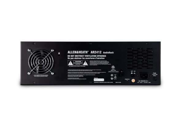 Allen & Heath AR2412 24 Mic/Line, 12 XLR Out Qu & GLD Mixers AudioRack Allen & Heath AR2412 24 Mic/Line, 12 XLR Out Qu & GLD Mixers AudioRack