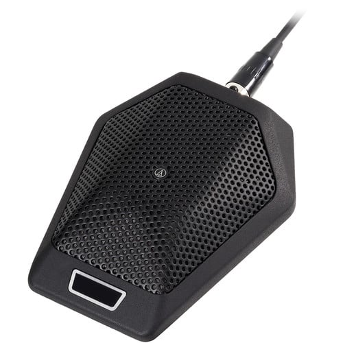 Audio-Technica U891RCb Cardioid Condenser Boundary Switch Phantom Only Microphone