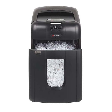 Buy Rexel Auto+ 130M Micro Cut Shredder in Dubai, Sharjah, Abu Dhabi, Ajman, Al Ain, Ras Al Khaimah, Fujairah, Umm al Quwain, UAE