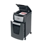 Rexel Optimum Auto+225X 225 Sheet 80 gsm P-4 Jam-Free Auto Reverse Function Cross Cut Shredder Rexel Optimum Auto+225X 225 Sheet 80 gsm P-4 Jam-Free Auto Reverse Function Cross Cut Shredder