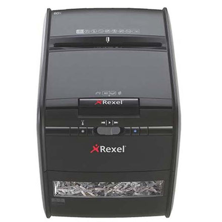 Buy Rexel Auto+ 60X Cross Cut Shredder in Dubai, Sharjah, Abu Dhabi, Ajman, Al Ain, Ras Al Khaimah, Fujairah, Umm al Quwain, UAE