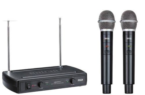 Ahuja AWM495V2 Dual Channel VHF Wireless Microphone System Ahuja AWM495V2 Dual Channel VHF Wireless Microphone System