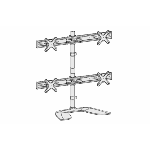 iPlay 7299 Four Monitor LCD LED Adjustable Stand With Steady Base iPlay 7299 Four Monitor LCD LED Adjustable Stand With Steady Base