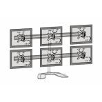 iPlay 7399 Six Monitor LCD LED Adjustable Stand With Steady Base iPlay 7399 Six Monitor LCD LED Adjustable Stand With Steady Base