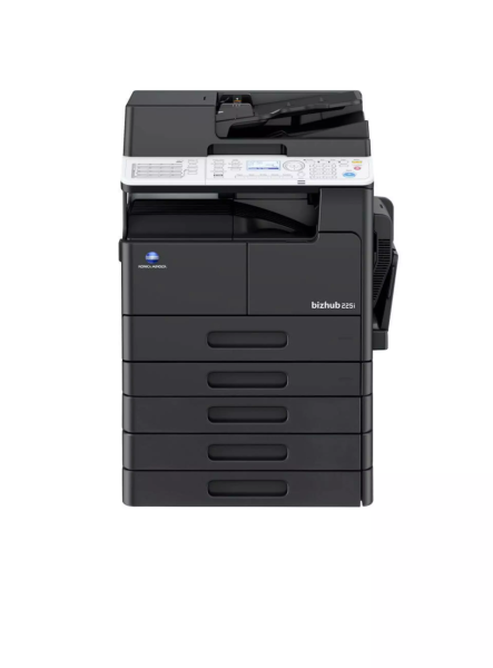 Konica Minolta bizhub 225i 22/8 PPM Monochrome Printer with Copy, Scan, and Fax for Small Offices Monochrome Printer Konica Minolta bizhub 225i 22/8 PPM Monochrome Printer with Copy, Scan, and Fax for Small Offices Monochrome Printer