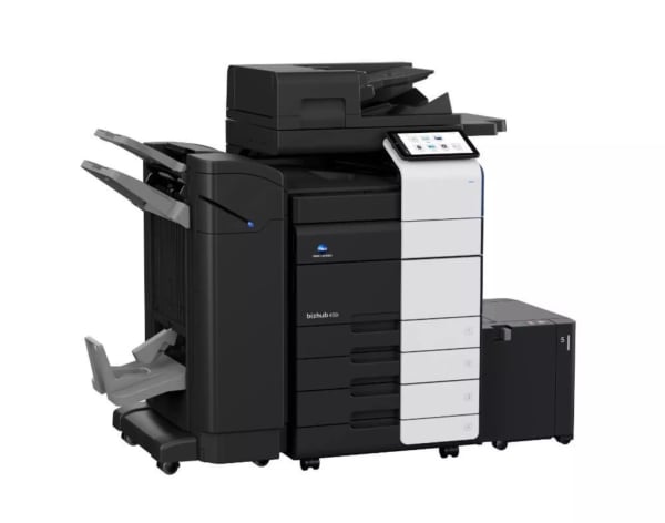 Konica Minolta bizhub 450i 45 PPM High-Volume Monochrome Multifunction Printer Konica Minolta bizhub 450i 45 PPM High-Volume Monochrome Multifunction Printer