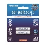 Panasonic BK-4MCCE-2BT Standard Rechargeable Eneloop AAA Batteries Panasonic BK-4MCCE-2BT Standard Rechargeable Eneloop AAA Batteries