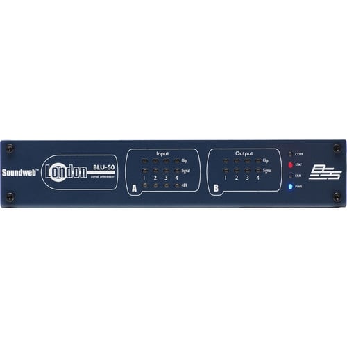 BSS Soundweb London BLU-50 UK 4x4 Signal Processor with BLU link BSS Soundweb London BLU-50 UK 4x4 Signal Processor with BLU link