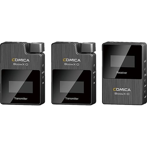 Comica Audio BoomX-D D2 Digital Wireless Microphone System Comica Audio BoomX-D D2 Digital Wireless Microphone System