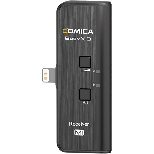 Comica Audio BoomX-D MI RX Dual-Channel Digital Wireless Receiver Comica Audio BoomX-D MI RX Dual-Channel Digital Wireless Receiver