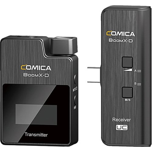 Comica Audio BoomX-D UC1 Ultracompact Digital Wireless Microphone System Comica Audio BoomX-D UC1 Ultracompact Digital Wireless Microphone System