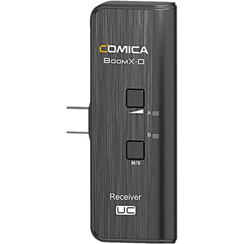 Comica Audio BoomX-D UC RX Dual-Channel Digital Wireless Receiver Comica Audio BoomX-D UC RX Dual-Channel Digital Wireless Receiver