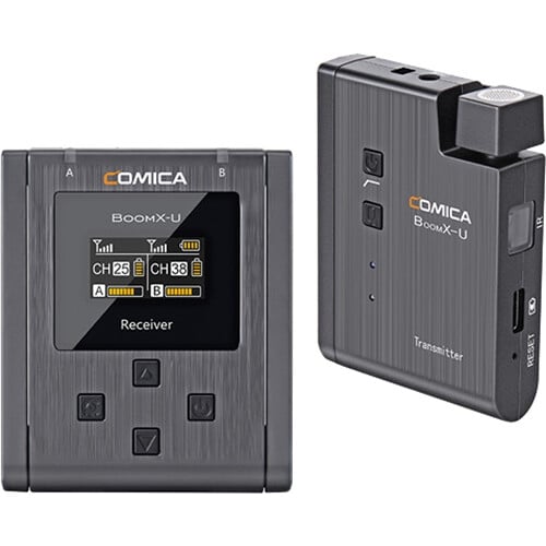 Comica Audio BoomX-U U1 Compact Wireless Microphone System Comica Audio BoomX-U U1 Compact Wireless Microphone System