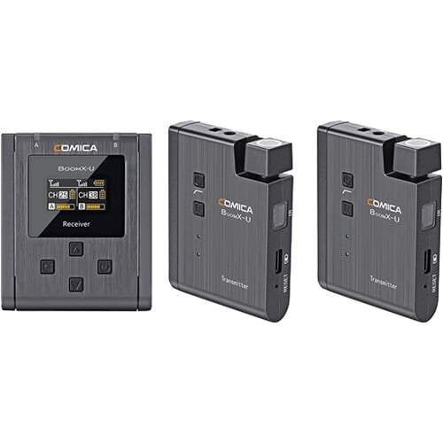 Comica Audio BoomX-U U2 Compact Wireless Microphone System Comica Audio BoomX-U U2 Compact Wireless Microphone System