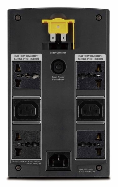 APC BX1100LI-MS 1100VA, 230V, AVR, Back-UPS APC BX1100LI-MS 1100VA, 230V, AVR, Back-UPS