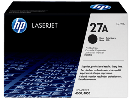 HP 27A Black Original LaserJet Toner Cartridge C4127A