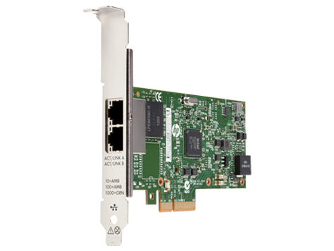 HP 361T PCIe Dual Port Gigabit NIC HP 361T PCIe Dual Port Gigabit NIC