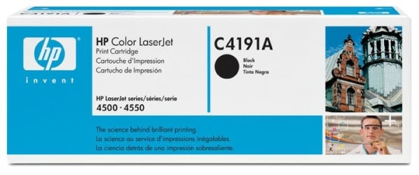 HP Color LaserJet C4191A Black Original Print Cartridge HP Color LaserJet C4191A Black Original Print Cartridge