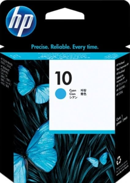 HP 10 Cyan Original Printhead Cartridge C4801 HP 10 Cyan Original Printhead Cartridge C4801