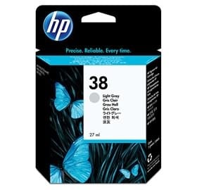 HP 38 Light Gray Ink Cartridge C9414A HP 38 Light Gray Ink Cartridge C9414A