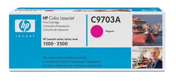 HP 121A Color LaserJet C9703A Magenta Original Print Cartridge HP 121A Color LaserJet C9703A Magenta Original Print Cartridge