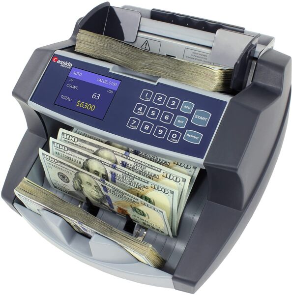 Cassida 6600 UV- Business-Grade Bill Counter with ValuCount