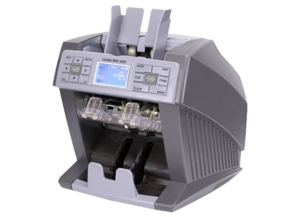 Cassida MSD 1000 Mix Professional Bill Counting & Counterfeit Detection Machine Cassida MSD 1000 Mix Professional Bill Counting & Counterfeit Detection Machine