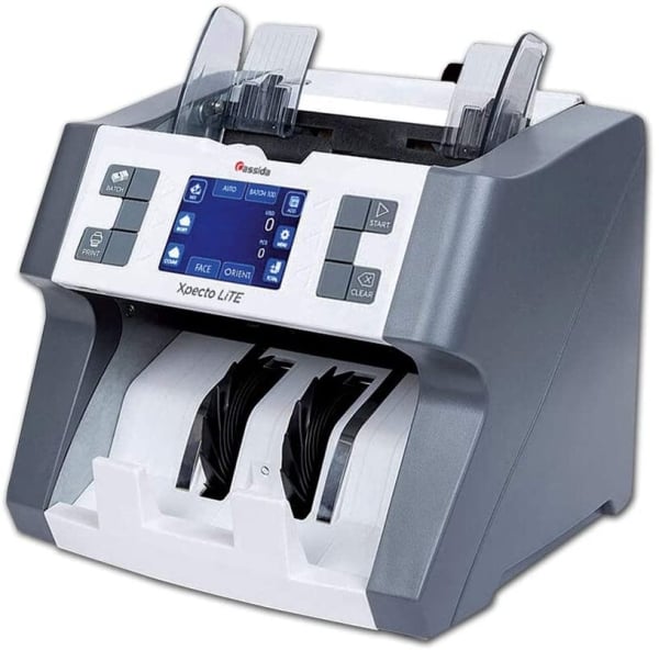 Cassida Xpecto Lite Bill Counter XPECTO LITE – AED Single Mix Detection & Value Counting Machine Cassida Xpecto Lite Bill Counter XPECTO LITE – AED Single Mix Detection & Value Counting Machine