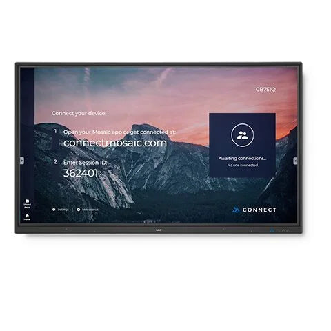 NEC MultiSync CB861Q 86” 4K UHD Interactive Display NEC MultiSync CB861Q 86” 4K UHD Interactive Display