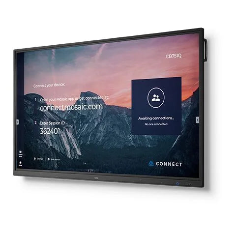 NEC MultiSync CB861Q 86” 4K UHD Interactive Display NEC MultiSync CB861Q 86” 4K UHD Interactive Display