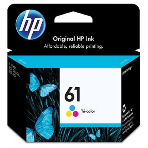 HP 61 Tri-Color Ink Cartridge CH562WA HP 61 Tri-Color Ink Cartridge CH562WA