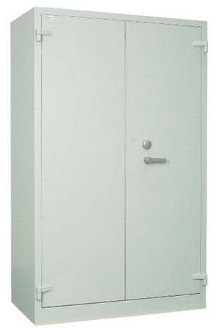 CHUBB SIZE 880 WITH 4 SHELVES ARCHIVE CABINET, KEY LOCK