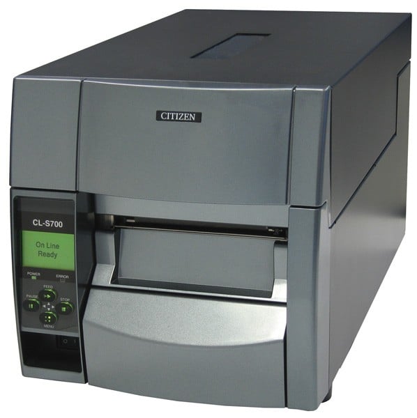 Citizen CL-S700 203 DPI Resolution Series Label and Barcode Printer, Black Citizen CL-S700 203 DPI Resolution Series Label and Barcode Printer, Black