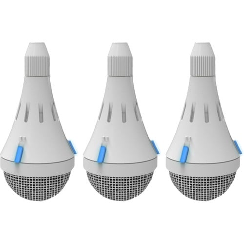 ClearOne 930-6200-309-W-D Ceiling Microphone 3 Array Dante Bundle