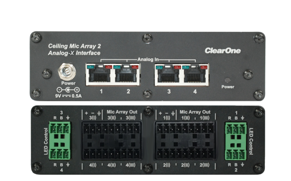 ClearOne 910-6200-103 Ceiling Mic Array Analog X Interface Box ClearOne 910-6200-103 Ceiling Mic Array Analog X Interface Box