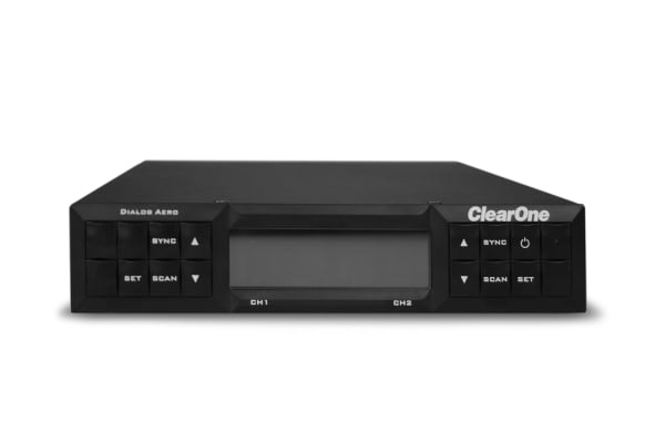 ClearOne Dialog Aero Rx Digital Wireless 2 Channel Microphone Receiver ClearOne Dialog Aero Rx Digital Wireless 2 Channel Microphone Receiver