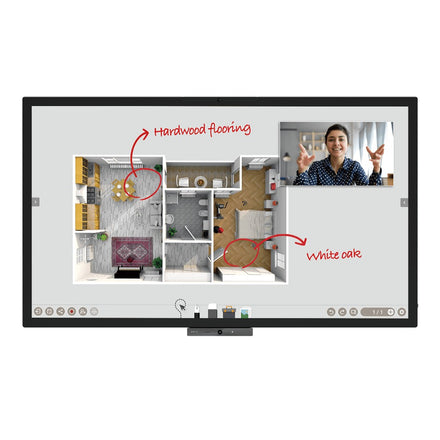 BenQ DuoBoard 65-Inch Corporate Interactive Flat Panel