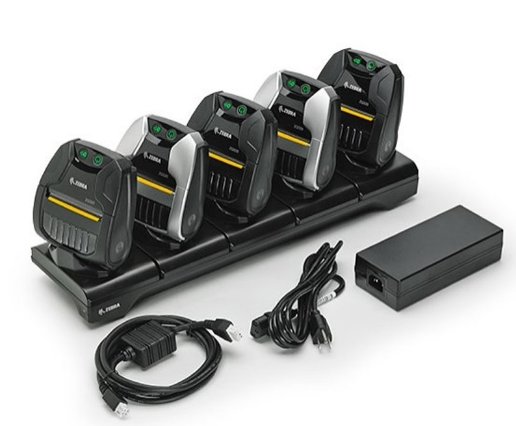 Zebra CRD-MPM-5SCHGUK1-01 5-Slot Docking Device Cradle Zebra CRD-MPM-5SCHGUK1-01 5-Slot Docking Device Cradle