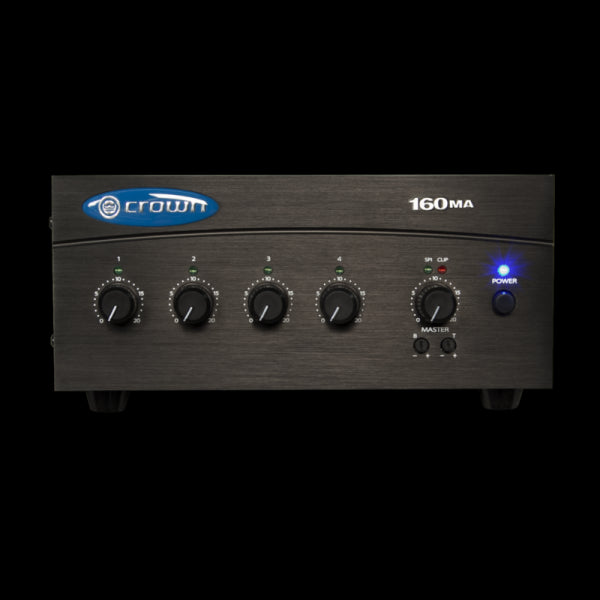 Crown G160MAE60 Four channel, 60W @ 8Ω power Amplifier Crown G160MAE60 Four channel, 60W @ 8Ω power Amplifier