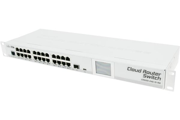 MikroTik CRS125-24G-1S-RM Cloud Router Gigabit Switch MikroTik CRS125-24G-1S-RM Cloud Router Gigabit Switch