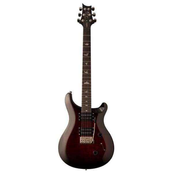 PRS CU4FR SE Custom 24 Electric Guitar in Fire Red Burst