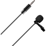 Comica Audio CVM-V01CP Omnidirectional Lavalier Microphone - 2.5m Cable Comica Audio CVM-V01CP Omnidirectional Lavalier Microphone - 2.5m Cable
